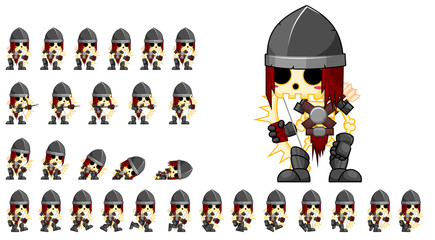 Skeleton Game Character