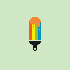 Paint lab Vector Template Design