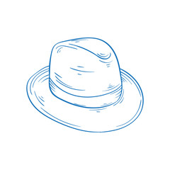hat vector illustration draw