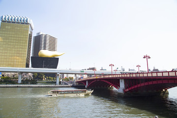 隅田川の風景（吾妻橋周辺）