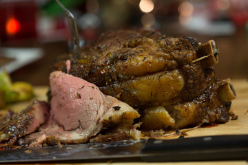 Cutting a Prime Rib Roast