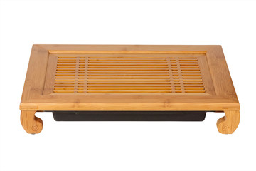 Chinese Bamboo Tray or Table for Tea Ceremony.