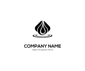 Fototapeta premium Water Design Logo