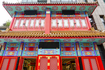 Chinese palace gate