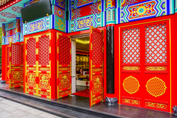 Chinese palace gate