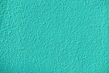 Emerald green painted wall