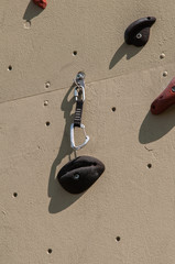 Climbing sports wall