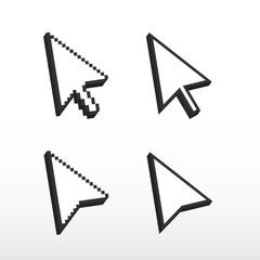 Pixel mouse cursors.