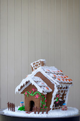 Built by hand and decorated with all the candy that fits, a gingerbread house is fun tradition for the whole family at Christmas time.