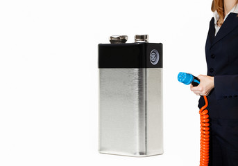 Batterietankstelle