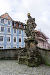 Statue der Kaiserin Kunigunde in Bamberg