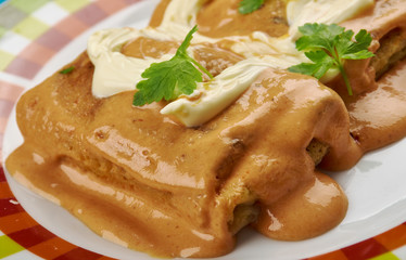 Hungarian Hortobgyi palacsinta