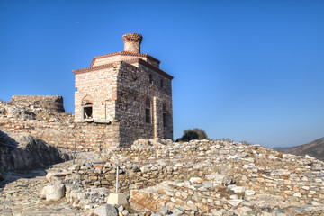 Ayasoluk castle in Selcuk, Turkey.