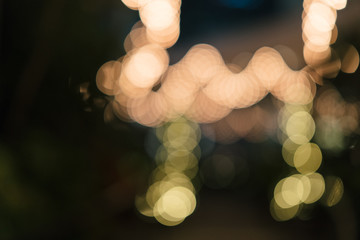 Orange Bokeh
