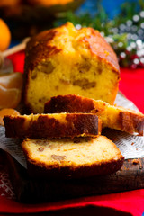 Tangerine Honey Walnut Cake.