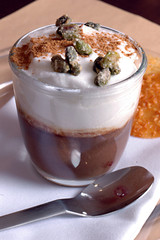 mousse de  dos chocolate
