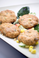 TOD MAN PLA ,PASTELITOS TAILANDESES DE PESCADO