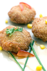 TOD MAN PLA ,PASTELITOS TAILANDESES DE PESCADO