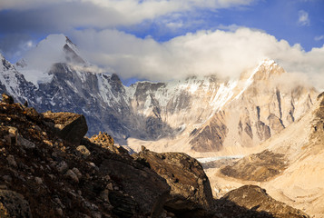 Nuptse, Everest region, Himalaya, Nepal