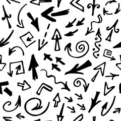 Arrows pattern. Can be used for textile, website background, book cover, packaging.