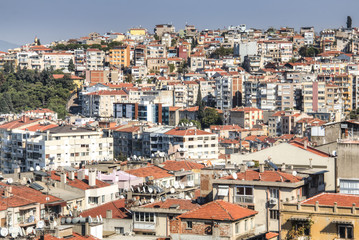 View over Izmir in Turkey.