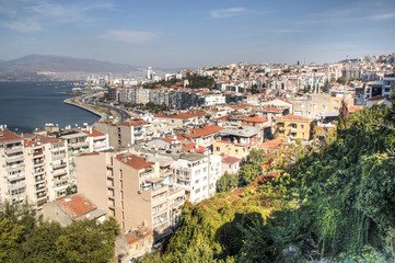 Fototapeta premium View over Izmir in Turkey.