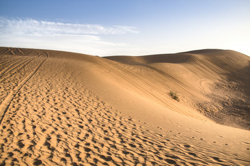 The Maranjab desert near Kashan, Iran.