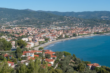 The Gulf of Diano Marina, Italian Riviera