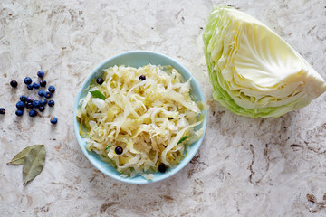 Sauerkraut in a small dish © Melica
