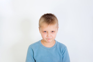 Fototapeta premium Kids emotional portrait