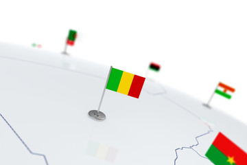 Mali flag