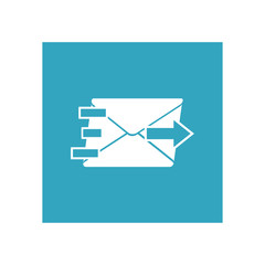 Mail icon.  Illustration
