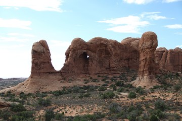 Beautiful Landscape of Arches NP - Utah - USA  