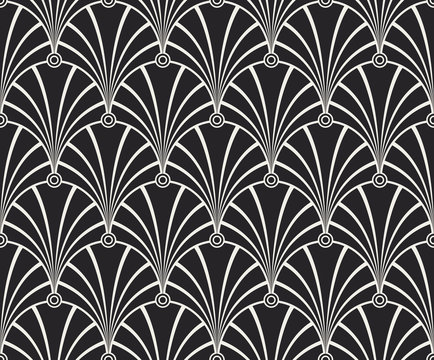 Vector seamless vintage pattern. © Rodin Anton