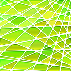 abstract vector stained-glass mosaic background