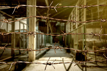 Old industrial factory