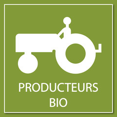 Logo producteurs bio.