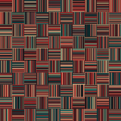 Seamless Christmas Color Straight Vertical and Horizontal Variable Width Stripes