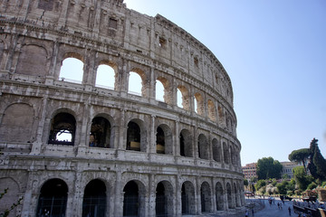 Fototapeta na wymiar Colosseum Italy