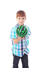 Boy with ball