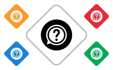 Obraz premium question mark design