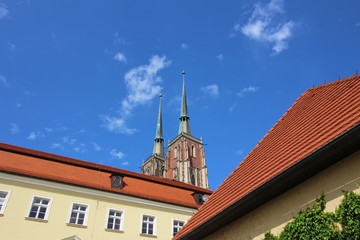 Obraz premium Catedral de Wroclaw, Polonia