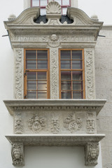 Kunstvoller Fenstersims in Aarau