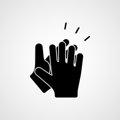 Hands clapping icon