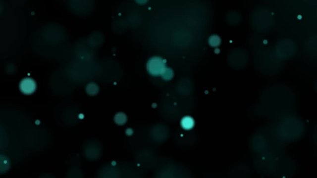 loopable particles background flying in light beams High Definition abstract CGI motion backgrounds ideal for editing, led backdrops or broadcasting featuring white and blue bokeh orb like particles.