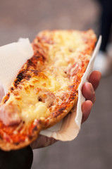 pizza baguette à emporter