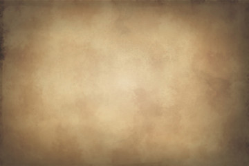 Beige vignette messy blur empty grunge background