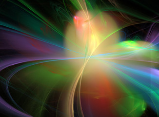 Abstract fractal background