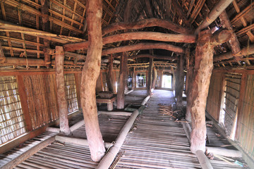 The Pebai  Meeting house known on Rumung forbidden island   on Yap , Micronesia   © robnaw