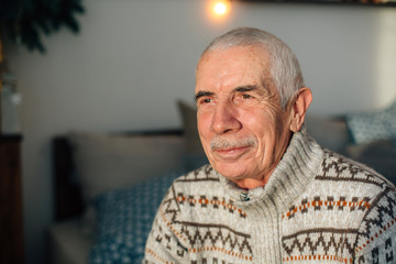 Portrait of senior man